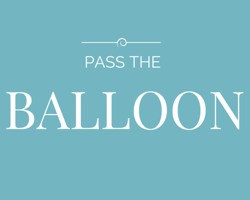 hen party game pass the balloon